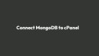 How to Connect MongoDB to cPanel